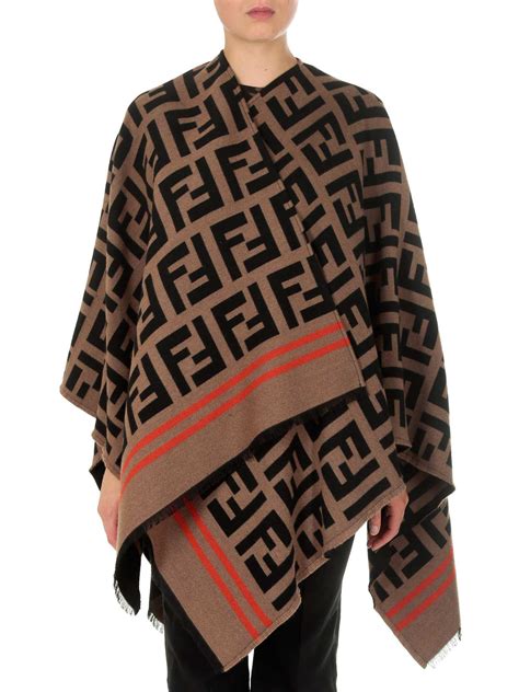 maschere di marca fendi|fendi poncho.